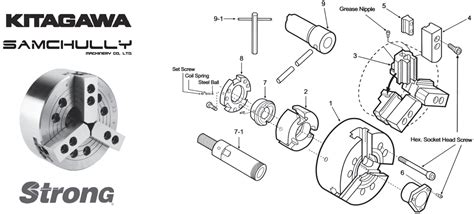 cnc chuck spare parts|samchully chuck parts.